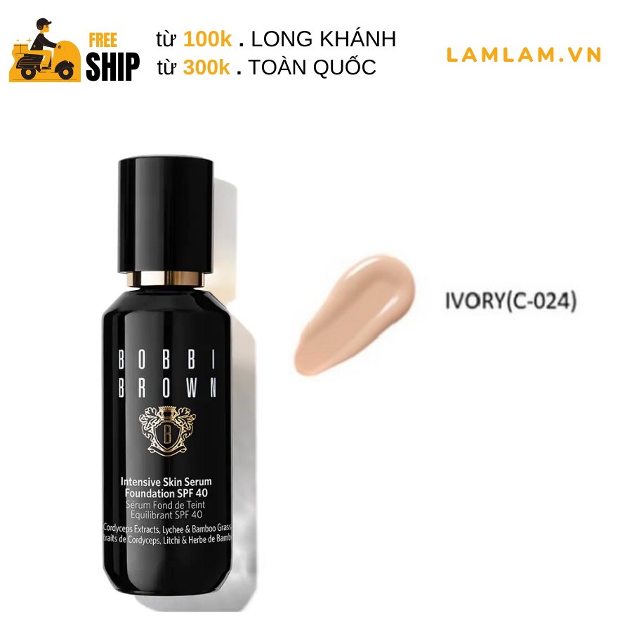 Kem Nền Serum Bobbi Brown Intensive Skin Serum Foundation SPF40 PA+++ 30ml