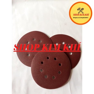 Giấy ráp nhám tròn đế lông