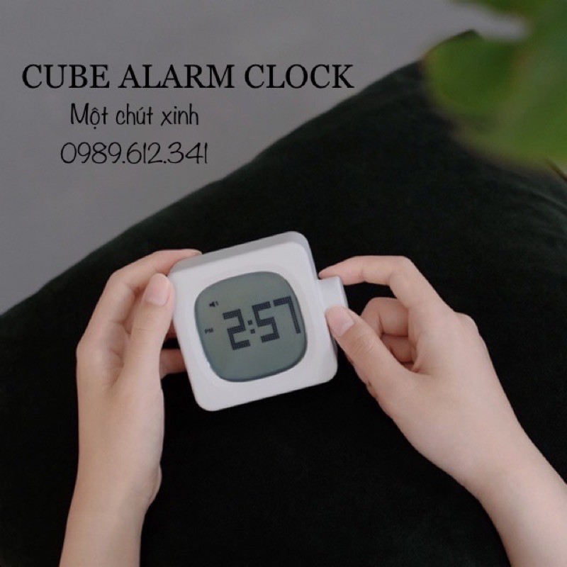 ❤️FREESHIP❤️ KHỐI BÁO THỨC SÁNG TẠO - CUBE ALARM CLOCK