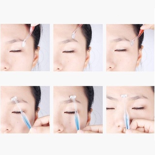 Set 2 dao cạo lông mày lưỡi ngẵn KAI
