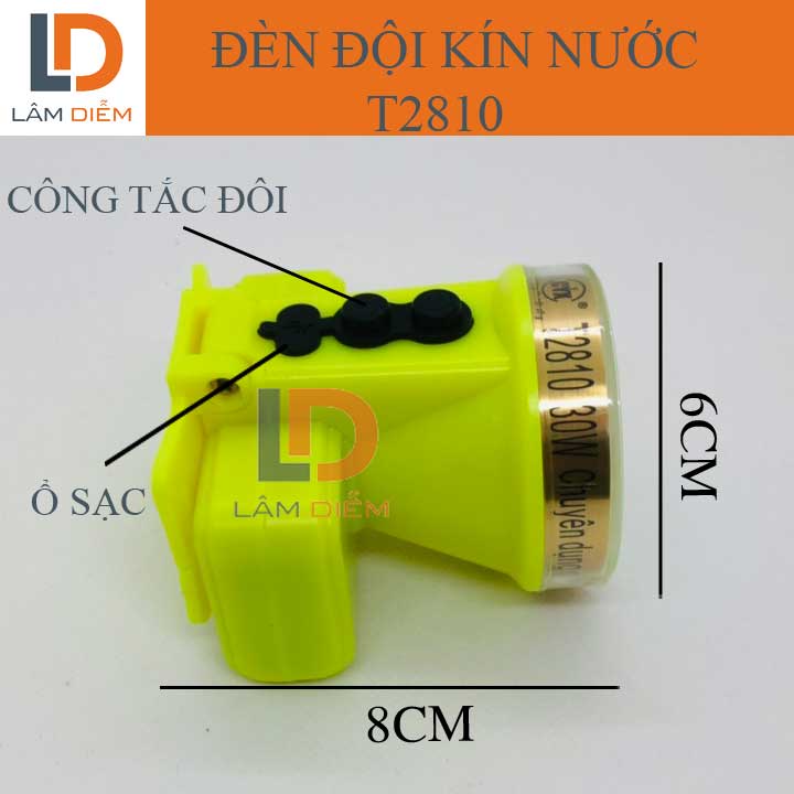 ĐÈN PIN ĐỘI ĐẦU SIÊU SÁNG CHÔNG NƯỚC T2806 - 2808 - 2810