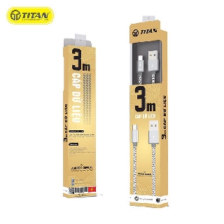 Cáp 3m chân micro titan ca26 - hàng chính hãng