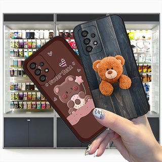 Ốp lưng điện thoại Samsung A33 /A53 / A73 in hình 3D gấu , ghép hình dễ thương siêu bền