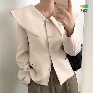 Áo Khoác Nữ Tay Dài Kiểu Rộng Thời Trang Vintage