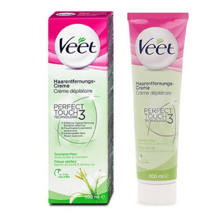 Kem wax lông Veet Perfect Touch 3 100ml