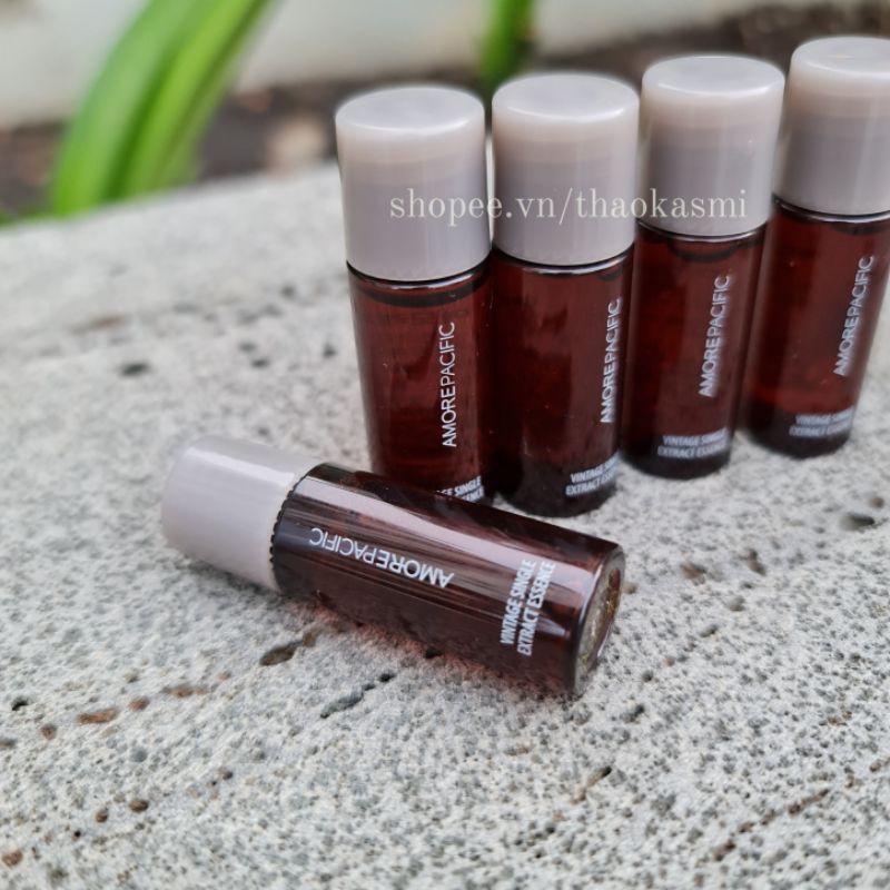 [Date 2025] Amore nước thần chiết xuất từ trà xanh Amore Pacific Vintage Single Extract Essence 5Ml
