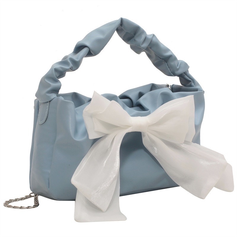 One Túi Xách Đeo Vai Hình Vuông Cỡ Lớn Phối Nơ Thời Trang Mùa Hè NB00095