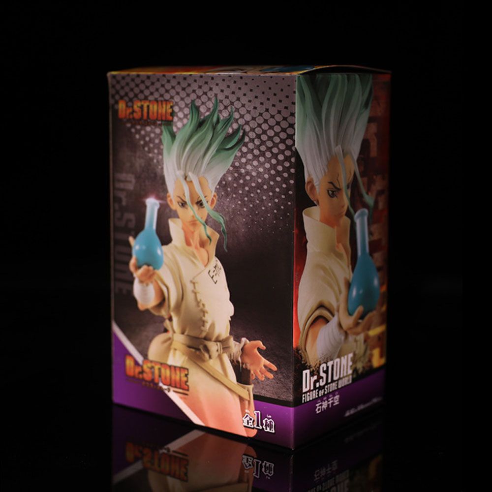 Mô hình nhân vật Ishigami Senku kích thước 20cm bằng PVC