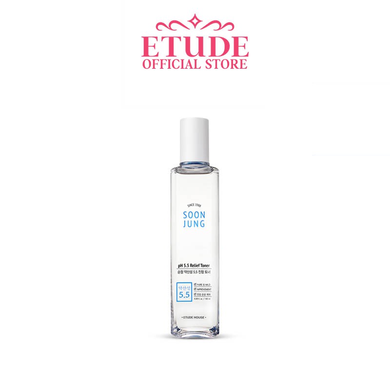 Toner Dưỡng Ẩm Da Etude SoonJung pH 5.5 Relief Toner 200ml