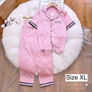 Pijama lụa latin size lớn (60-75kg)