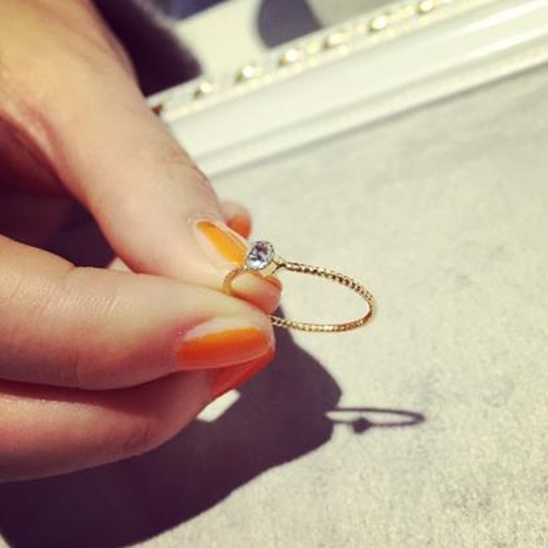 Set 5 nhẫn đeo khớp ngón tay bằng hợp kim cá tính hợp thời trang