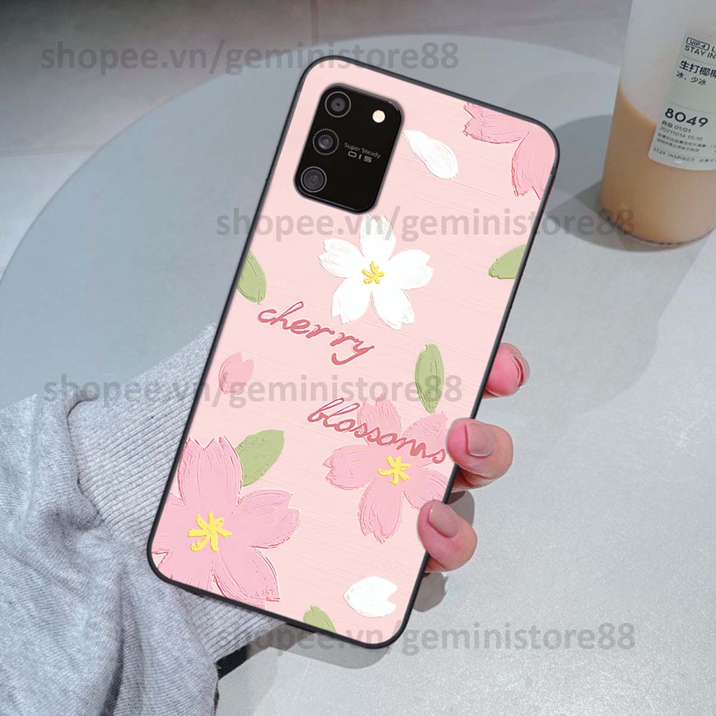 Ốp Samsung S10 Lite in hình hoa lá nhiều màu sắc siêu đẹp, siêu xinh, siêu cá tính