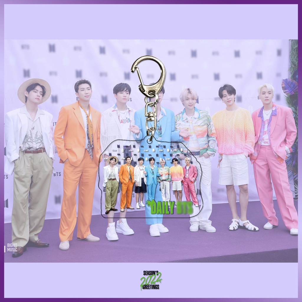 BTS 2022 SEASON'S GREETINGS Acrylic Keychain Pendant Jewelry