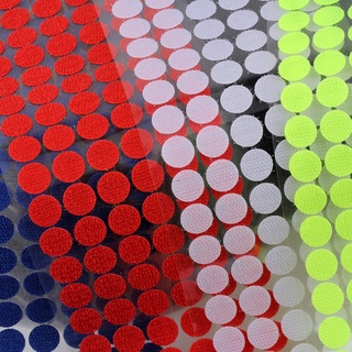 Đủ Size Đủ Màu,Băng Dính Gai Velcro, Nhám Dính Tròn,Khóa Nhám Có Sẵn Keo Dán(GIÁ BÁN THEO CẶP 1 MIẾNG GAI+1 MIẾNG BÔNG)