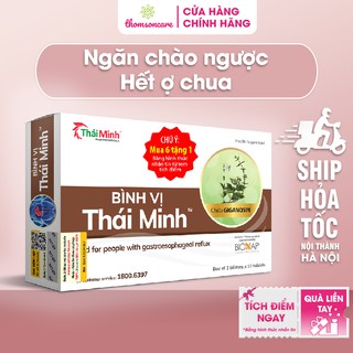 Bình Vị Thái Minh - Hỗ trợ ngăn ngừa loét dạ dày - Hộp 20 viên - mua 6 tặng 1 bằng tem tích điểm