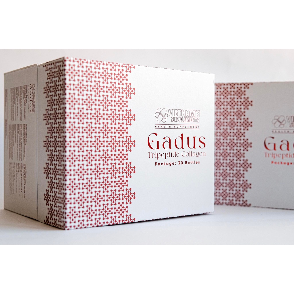 Nước uống Gadus Tripeptide Collagen hỗ trợ đẹp da, ngăn ngừa lão hoá