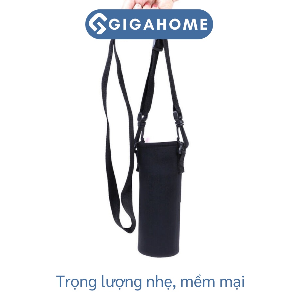 Túi Vải Đựng Bình Nước GIGAHOME 500-750ml, Dây Đeo Có Thể Điều Chỉnh 7377