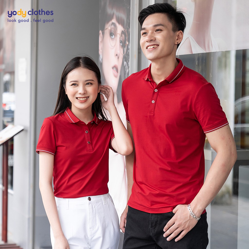 Áo thun polo nam YODY chính hãng cổ bẻ tay ngắn chất vải pima cao cấp mềm mịn APM3013 | BigBuy360 - bigbuy360.vn