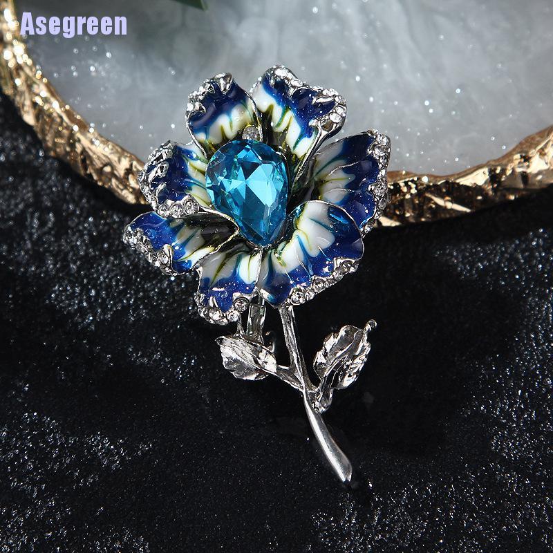 Ghim cài áo hình bông hoa xinh xắn thời trang