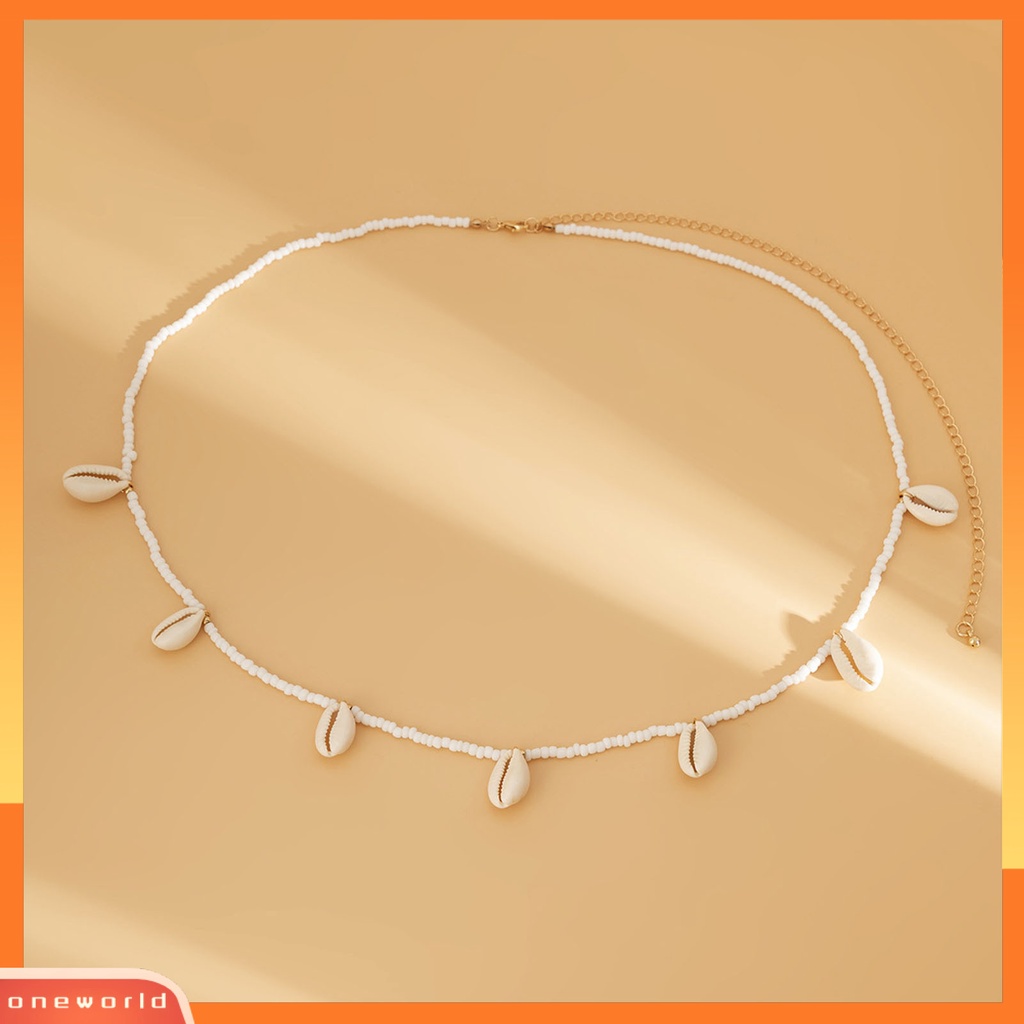 |Áo Thun In Hình ONEOR Thời Trang Năng Động| Vỏ Sò Thắt Lưng Dạng Chuỗi Hạt Phong Cách Cổ Điển Chống Vỡ Dành Cho Đi Biển
