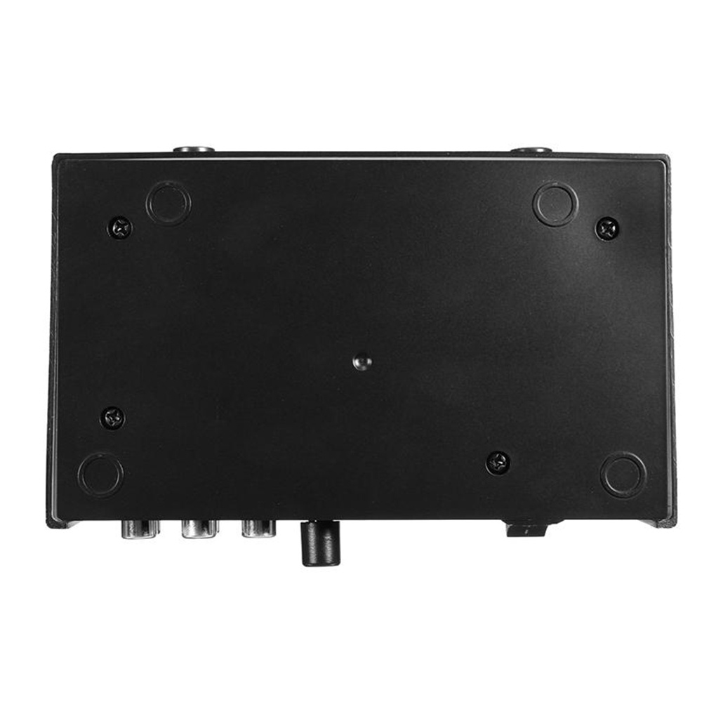 MC-Sound Mixer Dual Mic Inputs Company Stage Home KTV Rooms Digital Karaoke Professional Audio System Machine US Plug