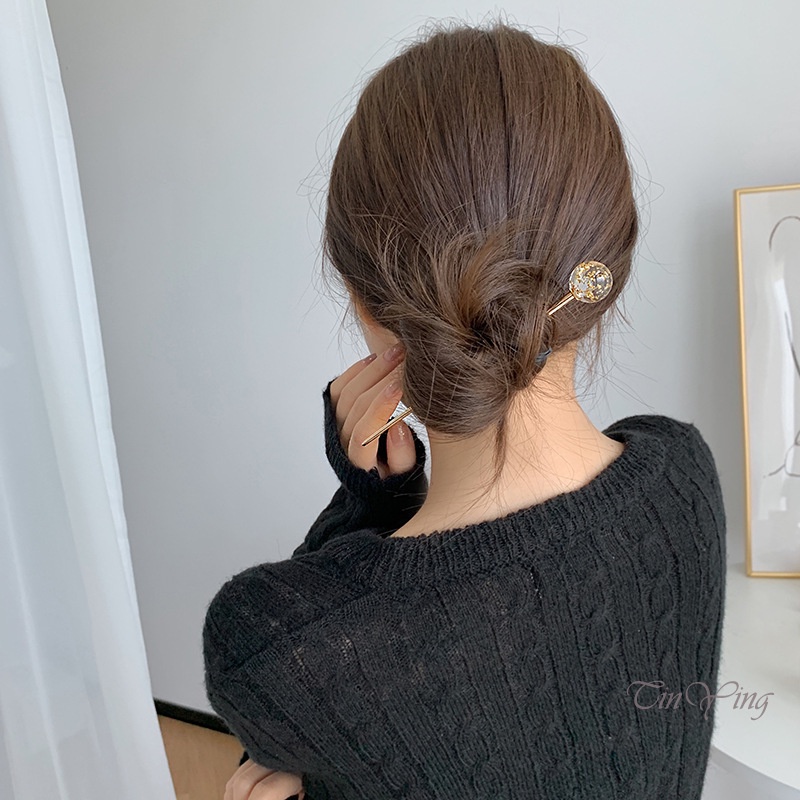 GETNOIVAS Trâm Cài Tóc Đơn Giản Thời Trang Cho Nữ