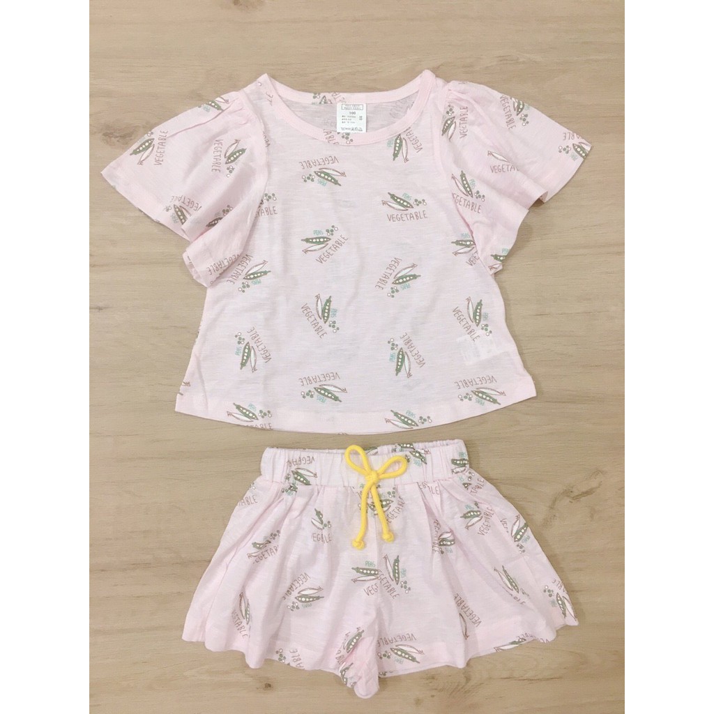 Bộ thun xuất Hàn quần váy Petite mieux cho bé gái 3-10T B292