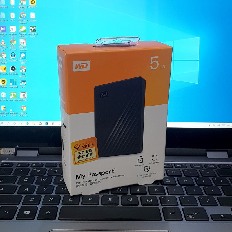 Ổ cứng di động USB3.0 My Passport 5TB 4TB 2TB 1TB - hàng nhập khẩu, bảo hành 3 năm - SD36 SD37 SD38 SD39