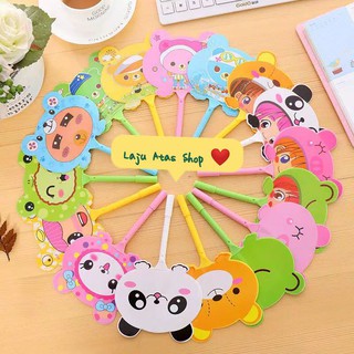 Quạt Mini Cầm Tay Nhiều Màu Sắc Dễ Thương
