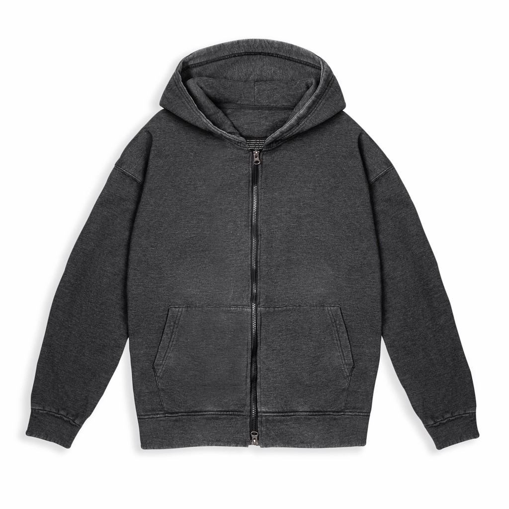 ÁO KHOÁC FF OVERSIZE WASH FULLZIP HOODIE