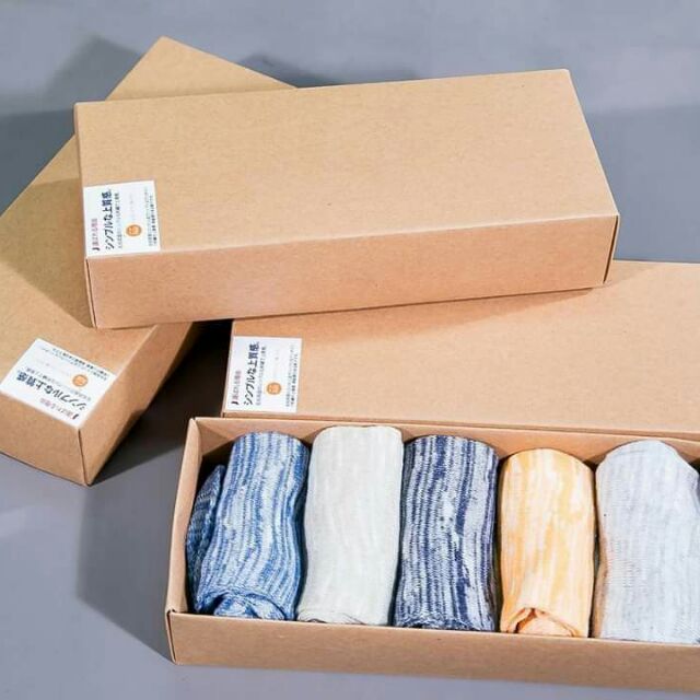 Tất muji hộp