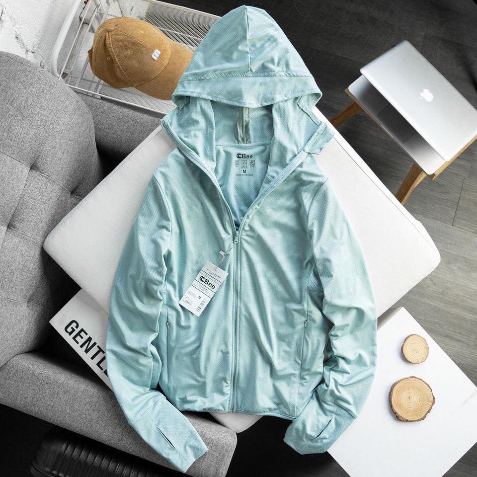 Áo chống nắng nữ thông hơi vải kim cương siêu mát phụ kiện thời trang nữ