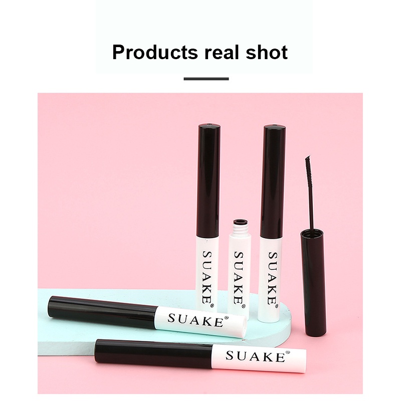 Mascara Suake Màu Đen / Nâu Chống Thấm Nước Lâu Trôi Nhanh Khô Không Lem