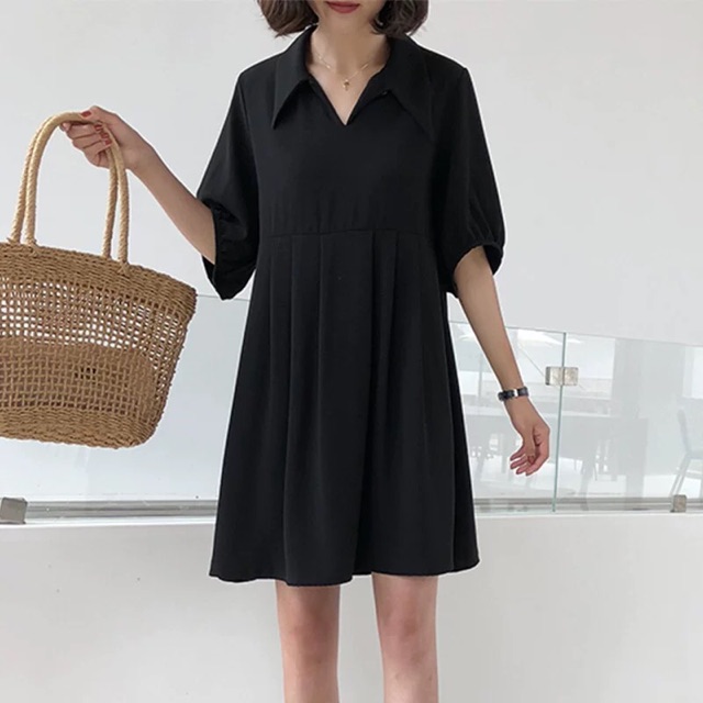 Bigsize Đầm sơ mi có 2 dáng dài và ngắn đơn giản thanh lịch
