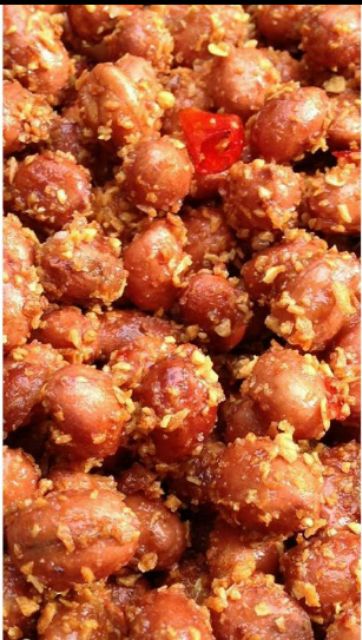 Flash sale - combo 1kg đậu rang tỏi ớt(tùy ý)