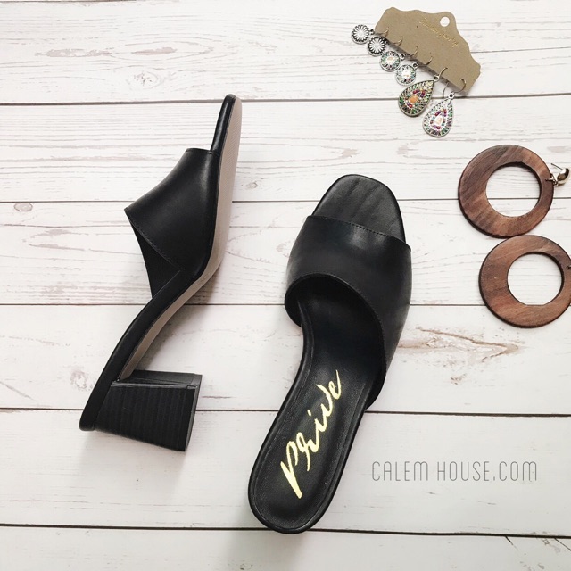 Guốc PRIVE quai bản xéo