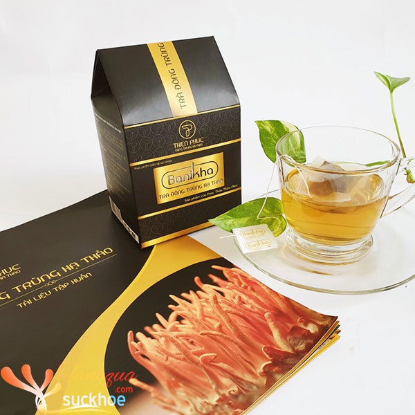 [Chính hãng] Trà đông trùng hạ thảo Banikha Thiên Phúc 20 gói | BigBuy360 - bigbuy360.vn