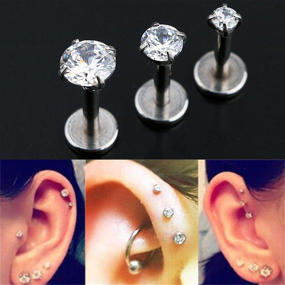 Layor1 Phụ Kiện Khuyên Tai Xỏ Lỗ|Khuyên Môi Dạng Nhẫn Hình Đôi Môi Độc Đáo