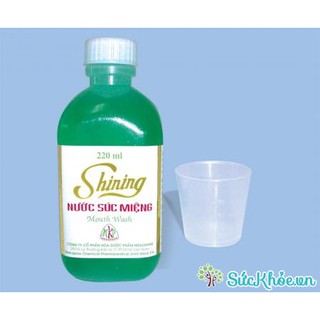 Nước Súc Miệng Chống Sâu Răng Shining 220 ml