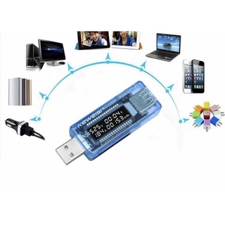Usb đo dòng điện - đo áp ,test pin sạc, củ sạc, dung lượng pin kws-v20