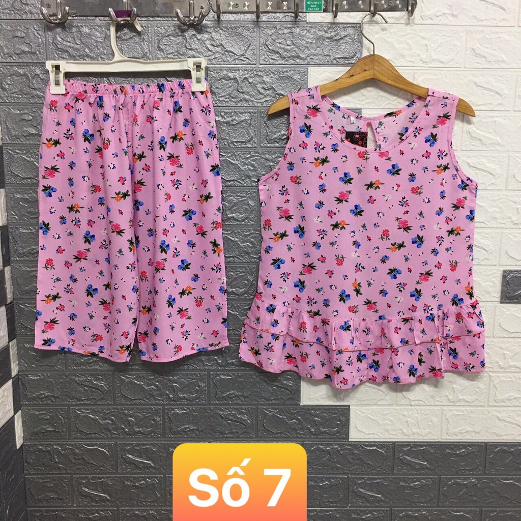 ❤ (40-70kg) Bộ lửng tole viền bèo 2 da