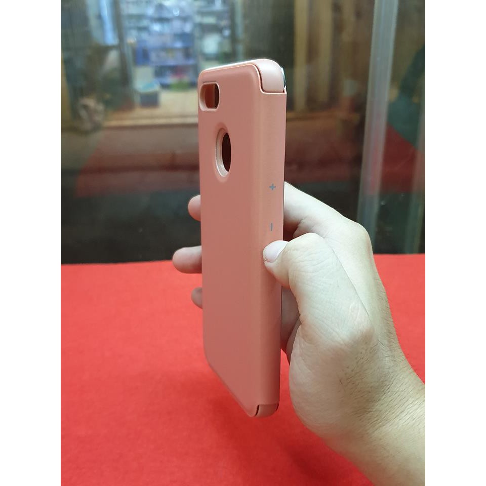 Bao da Clear view Standing Oppo F9