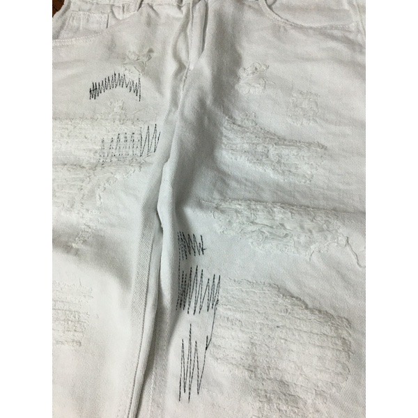 Quần jean ống rộng unisex phong cách hiphop