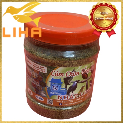 Cám Chim Tổng Hợp Nhất Long 500gr - Thức Ăn Chim Cao Cấp