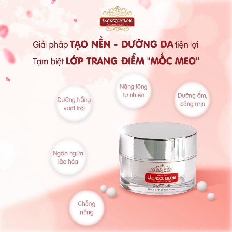 ✅ COMBO Dưỡng Da Ngày và Đêm Sắc Ngọc Khang gồm