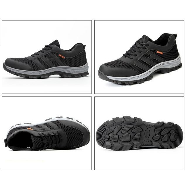 Giày Bảo Hộ Lao Động 2TH Kiểu Thể Thao Mũi Thép Đế Lót Thép CHỐNG ĐINH-BD0053 | BigBuy360 - bigbuy360.vn