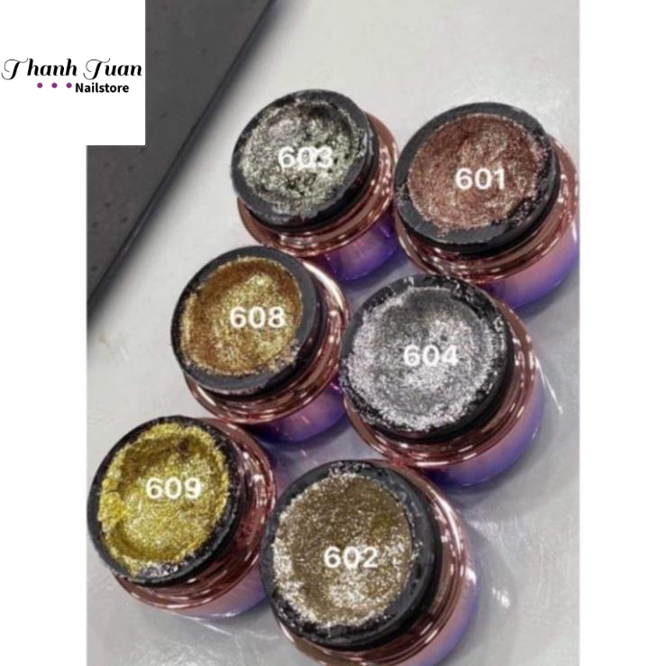 Gel vẽ nhũ trang trí nail Cao cấp Barbie Mirage (chính hãng )  - Phụ kiện đồ nail