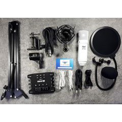 Combo mic ISK AT100 + Soundcard XOX K10 2018 Kèm Phụ Kiện