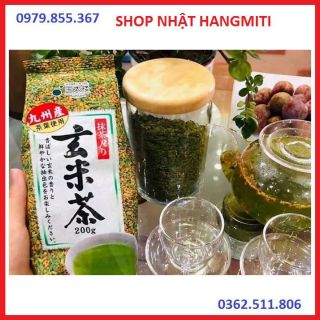 (Date mới)Trà gạo lứt rang Kunitaro Nhật Bản