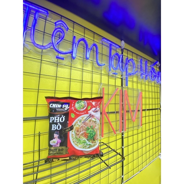 Phở bò Chinsu gói 132g (thịt bò nguyên miếng)